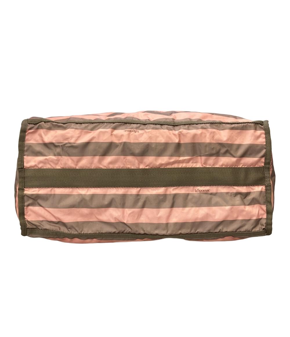 美品 LeSportsac 2way ボストンバッグ ショルダーバッグ 斜め掛け 肩掛け レディース レスポートサック