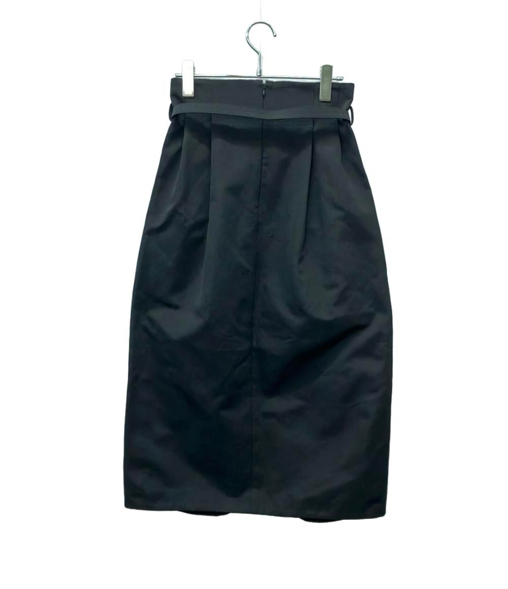 美品 YOKO CHAN スカート ウエストベルトイレギュラータックスカート