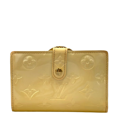 LOUIS VUITTON 二つ折り財布 ポルトフォイユ ヴィエノワ ヴェルニ M91363 レディース ルイ・ヴィトン