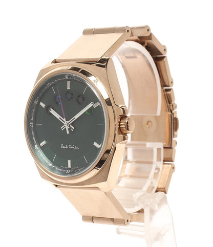 Paul Smith 腕時計 クオーツ グリーン F335-S082579 メンズ ポール・スミス