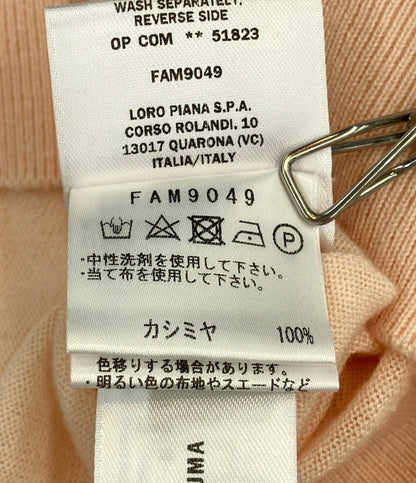 Loropiana ネオ・ピウマ・クルーネック カシミヤニット FAM9049 レディース SIZE 38 (S) ロロ・ピアーナ