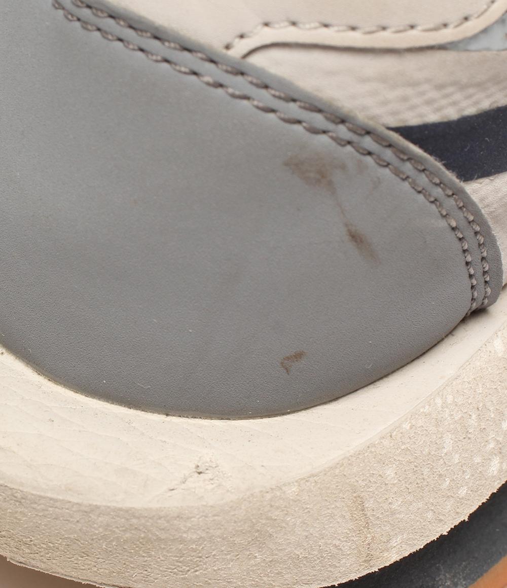 NIKE ローカットスニーカー×CLOT ×Sacai Grey Obsidian Cool Grey LD ワッフル DH3114-001 レディース SIZE 24.0 (L) ナイキ