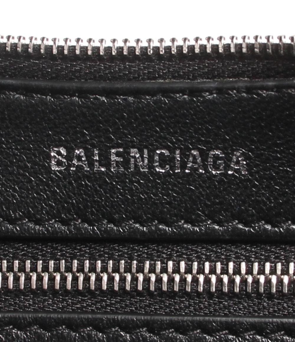 バレンシアガ レザーショルダーバッグ シルバー金具 スリングバッグ MARY-KATE 771733 1000 N レディース BALENCIAGA