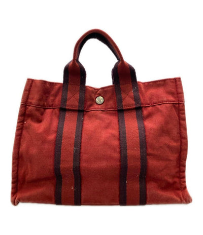 訳あり HERMES トートバッグ ハンドバッグ フールトゥ PM レディース エルメス