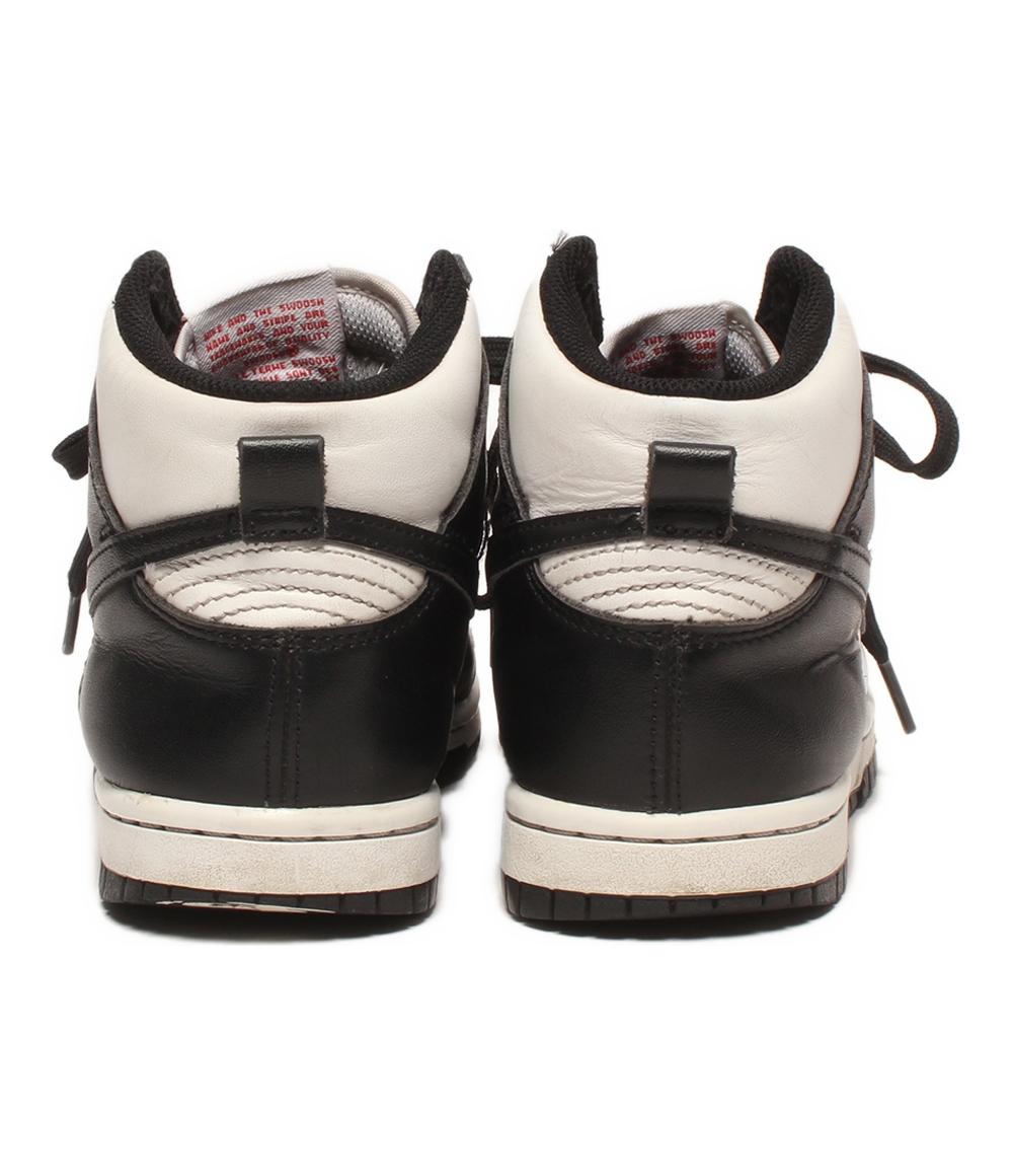 ナイキ ミドルカットスニーカー Black and White Dunk High DD1869-103 レディース SIZE 22.5 (S) NIKE