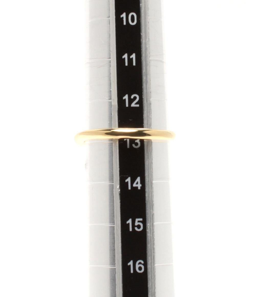 美品 HASUNA リング K18 レディース SIZE 13号 ハスナ