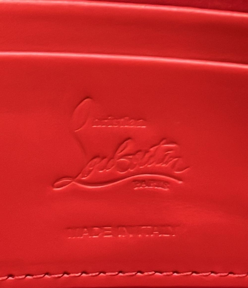 美品 Christian Louboutin チェーンショルダーバッグ  肩掛け フラワーモチーフ レディース クリスチャンルブタン