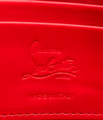 美品 Christian Louboutin チェーンショルダーバッグ  肩掛け フラワーモチーフ レディース クリスチャンルブタン