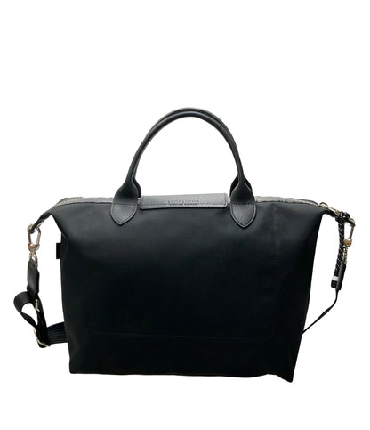 美品 Longchamp ハンドバッグ ショルダーバッグ 2WAY 斜め掛け ナイロン ル プリアージュ ユニセックス ロンシャン