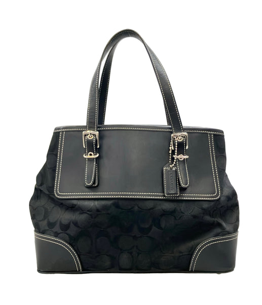 コーチ COACH トートバッグ 13977 シグネチャー 黒 ハンドバッグ COACH トートバッグ ハンドバッグ シグネチャー 6892 レディース