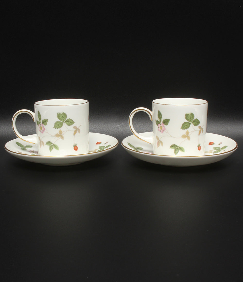 WEDGWOOD カップ＆ソーサー 2客セット ペア カーゾン CURZON ウェッジ