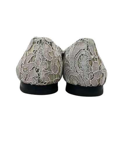 DOLCE & GABBANA フラットシューズ ビジュー レディース SIZE 36 (23cm) ドルチェアンドガッバーナ