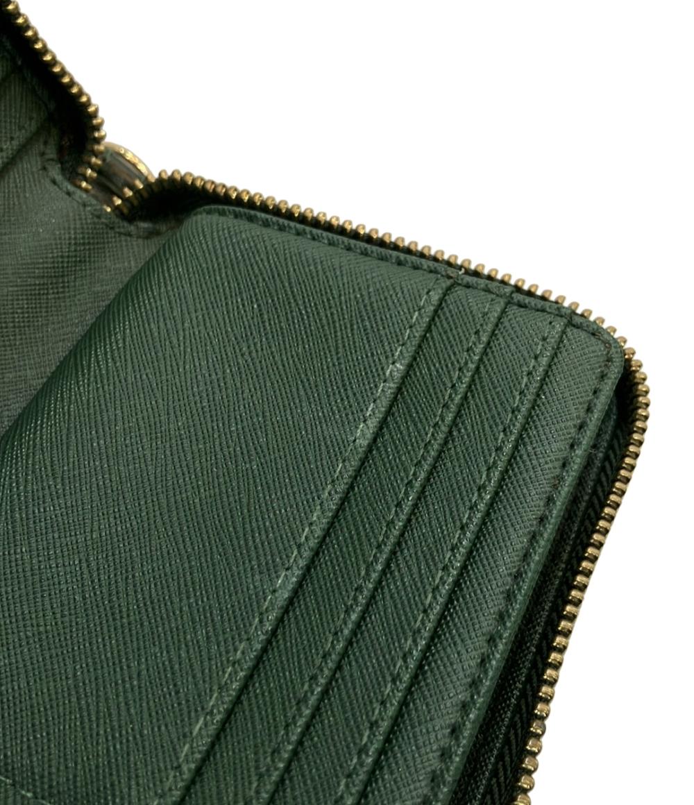マイケルコース ラウンドファスナー二つ折り長財布 メンズ MICHAEL