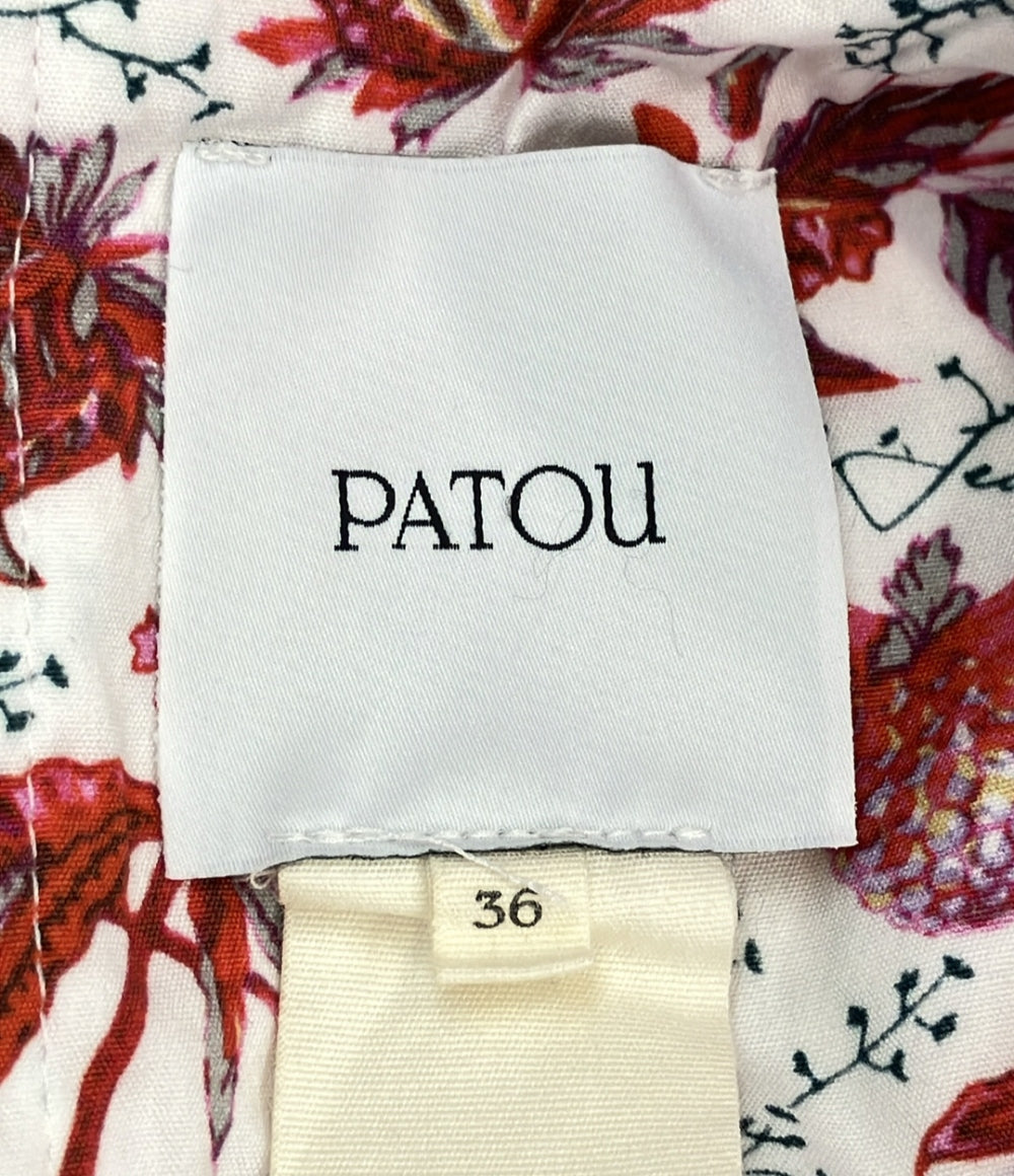 美品 パトゥ ノースリーブワンピース　花柄 レディース SIZE 36 (XS) patou