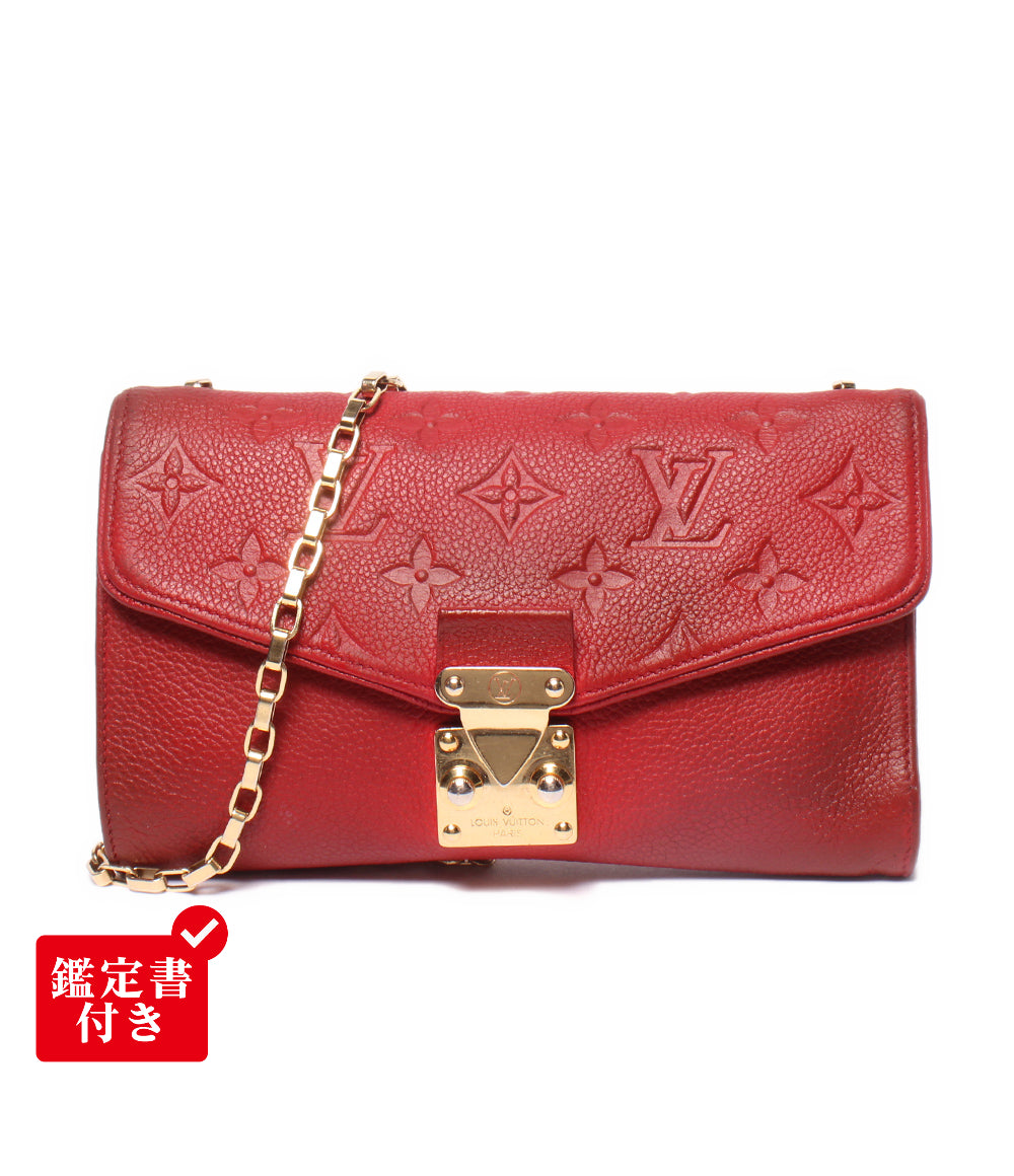 LOUIS VUITTON チェーンショルダーバッグ 肩掛け 斜め掛け チェーンウォレット ポシェット サンジェルマン モノグラム アンプラント M60640