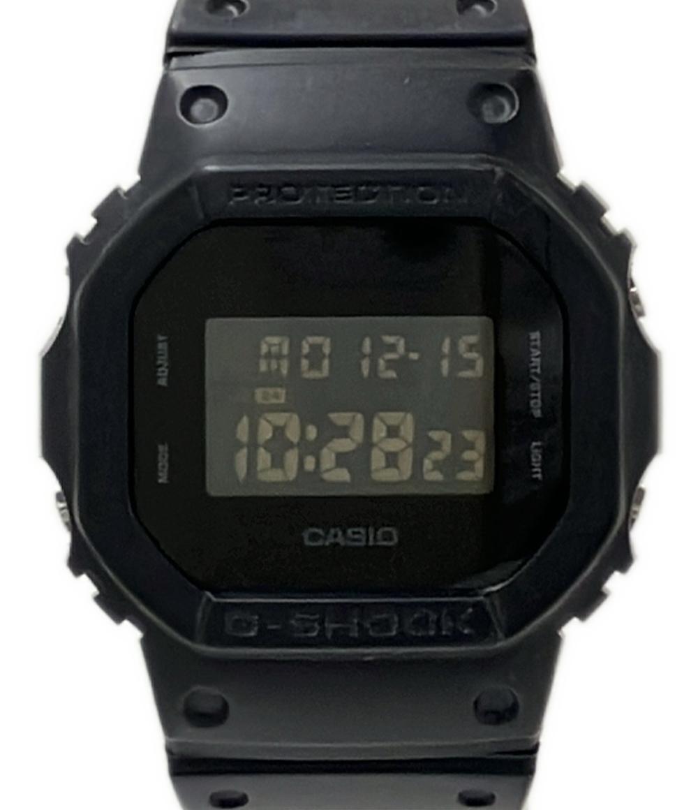 CASIO 腕時計 ソリッドカラーズ G-SHOCK クオーツ DW-5600BB メンズ カシオ