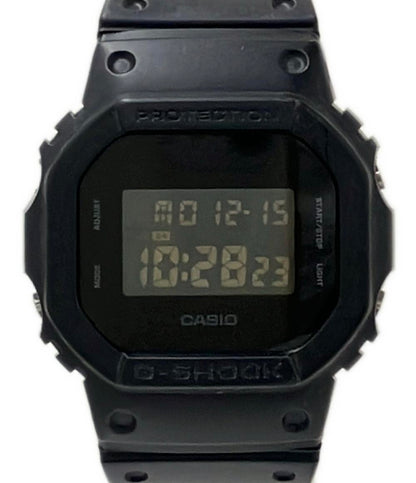 CASIO 腕時計 ソリッドカラーズ G-SHOCK クオーツ DW-5600BB メンズ カシオ