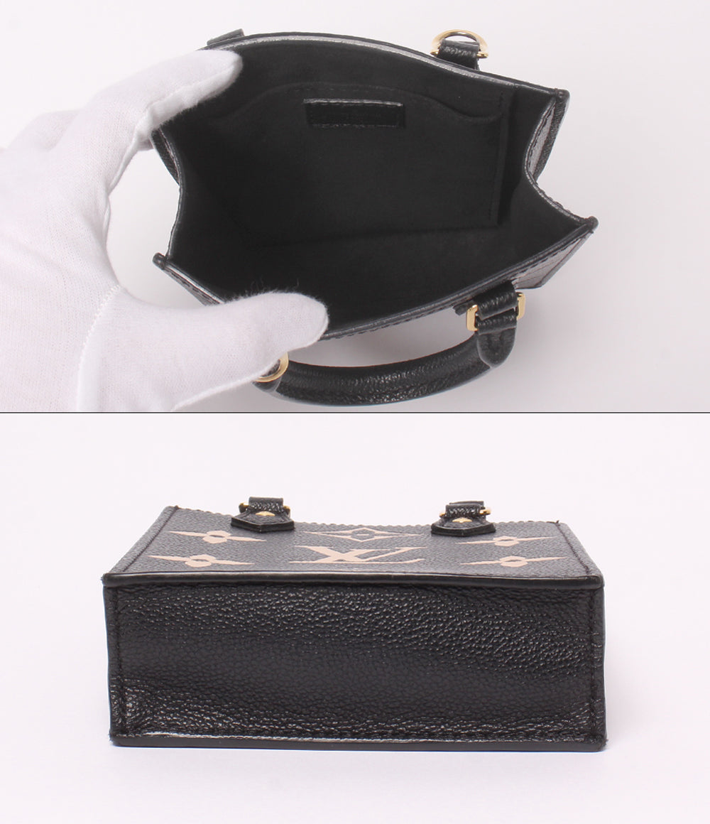 LOUIS VUITTON 2WAY ハンドバッグ ショルダーバッグ 肩掛け 斜め掛け プティット サックプラ モノグラム アンプラント M81416 レディース