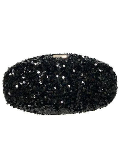 美品 Kate Spade ショルダーバッグ チェーンバッグ 斜め掛け がま口 スパンコール レディース ケイトスペード