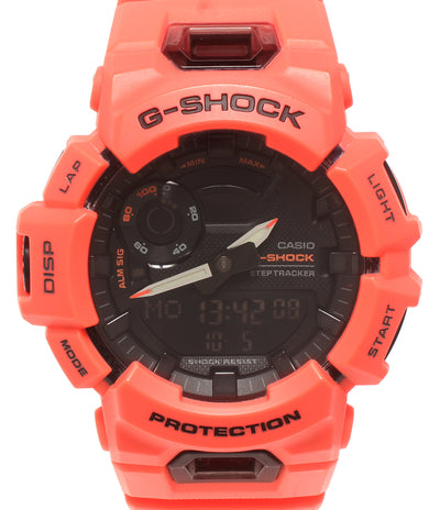 美品 CASIO 腕時計 Bluetooth搭載 G-SHOCK クオーツ ブラック GBA-900 レディース メンズ カシオ