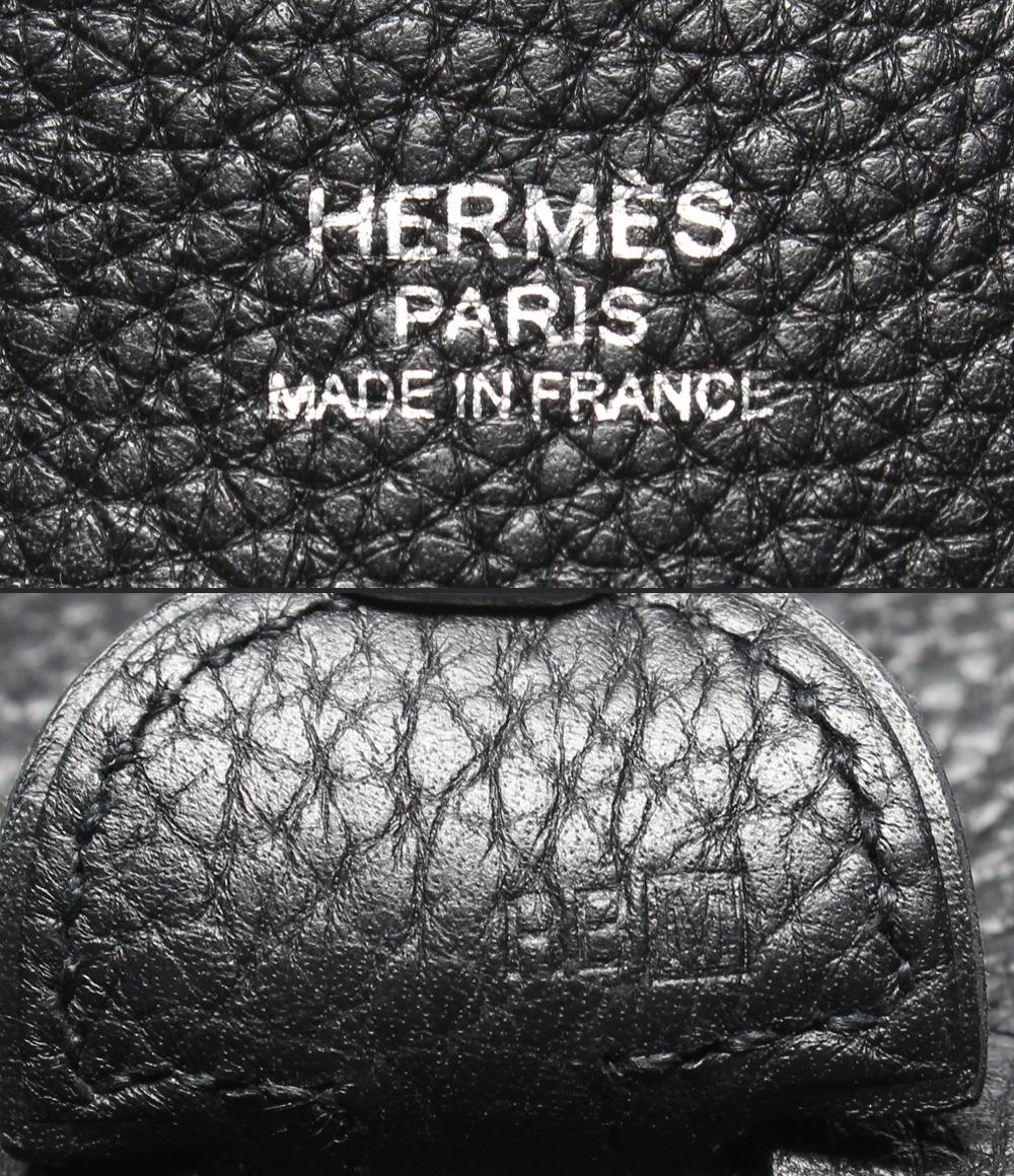 HERMES ショルダーバッグ □M刻印 シルバー金具 トリヨンクレマンス エヴリン3 PM レディース エルメス