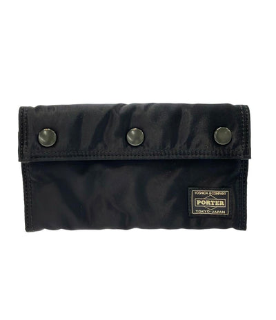 美品 PORTER 長財布 ポケット ウォレット L タンカー メンズ ポーター