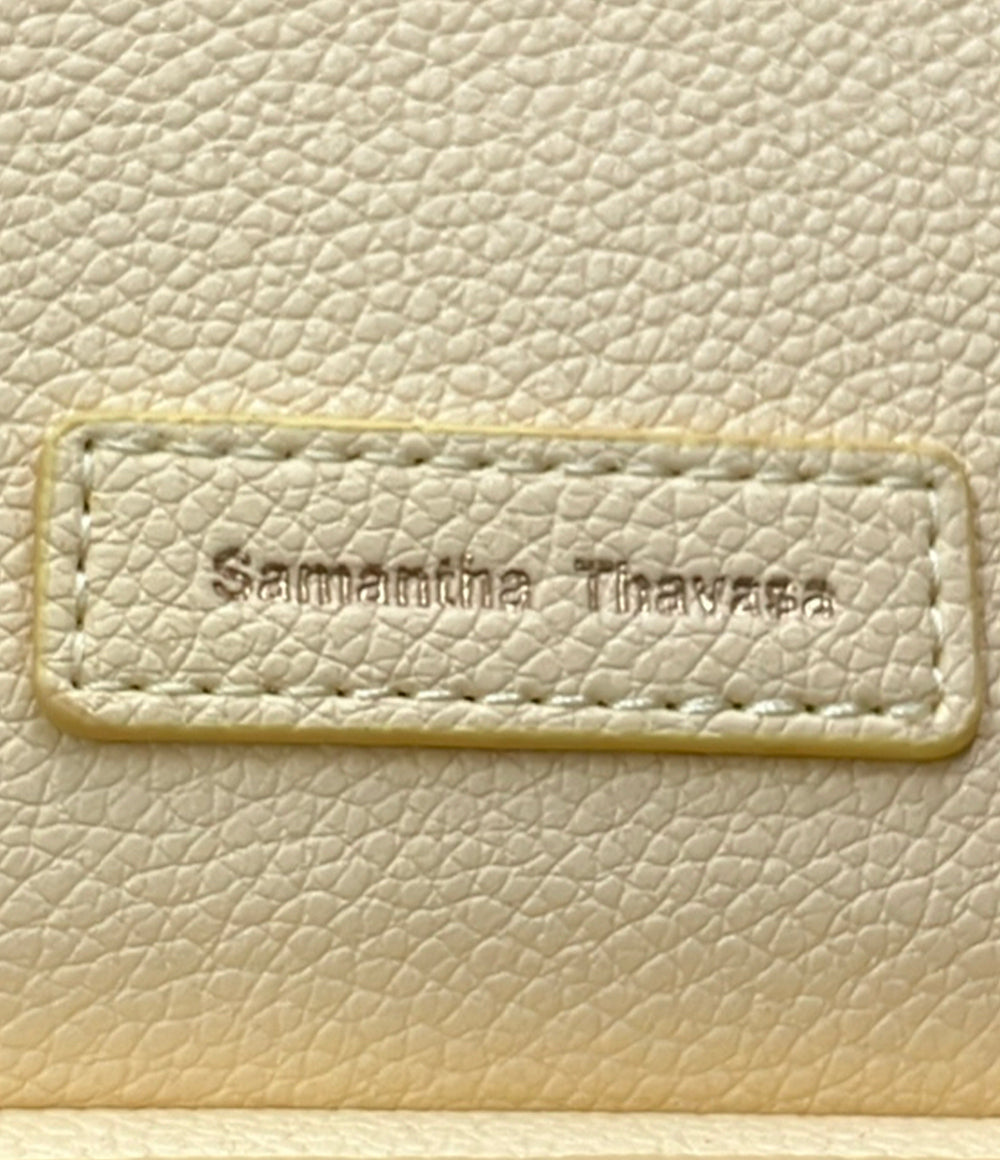 美品 Samantha Thavasa Disney ショルダーバッグ 2WAY 肩掛け 斜め掛け レザー くまのプーさん レディース サマンサタバサ ディズニー