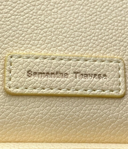 美品 Samantha Thavasa Disney ショルダーバッグ 2WAY 肩掛け 斜め掛け レザー くまのプーさん レディース サマンサタバサ ディズニー