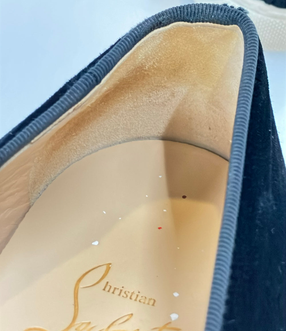 Christian Louboutin ローカットスニーカー スリッポン ビジュー レディース SIZE 37 (23.5cm) クリスチャンルブタン