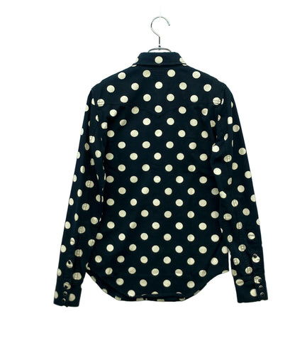 SAINT LAURENT 長袖シャツ Polka Dot Western Shirt メンズ SIZE S サンローラン