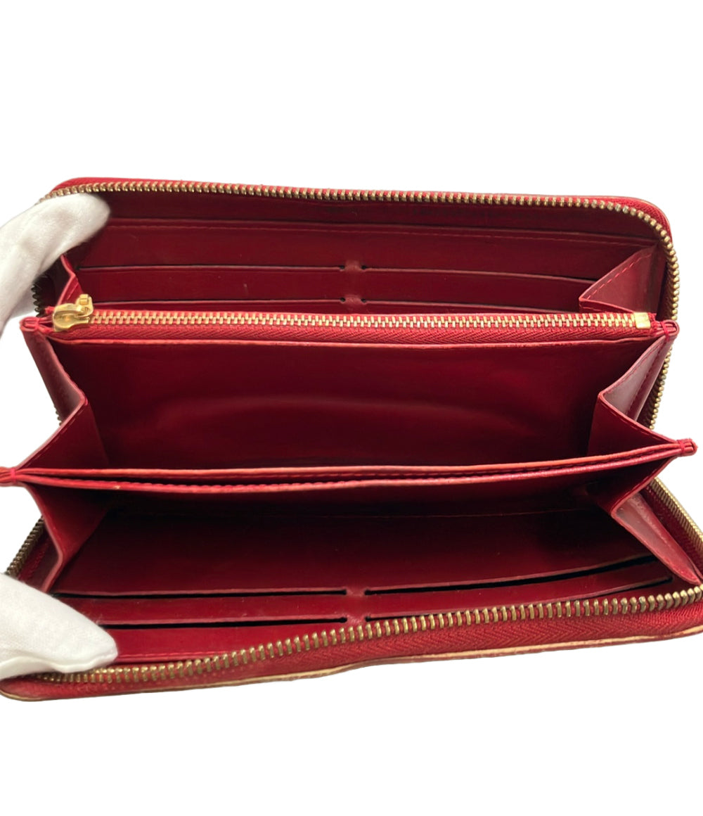 LOUIS VUITTON ラウンドファスナー長財布 ジッピーウォレット ヴェルニ M91981 レディース ルイ・ヴィトン