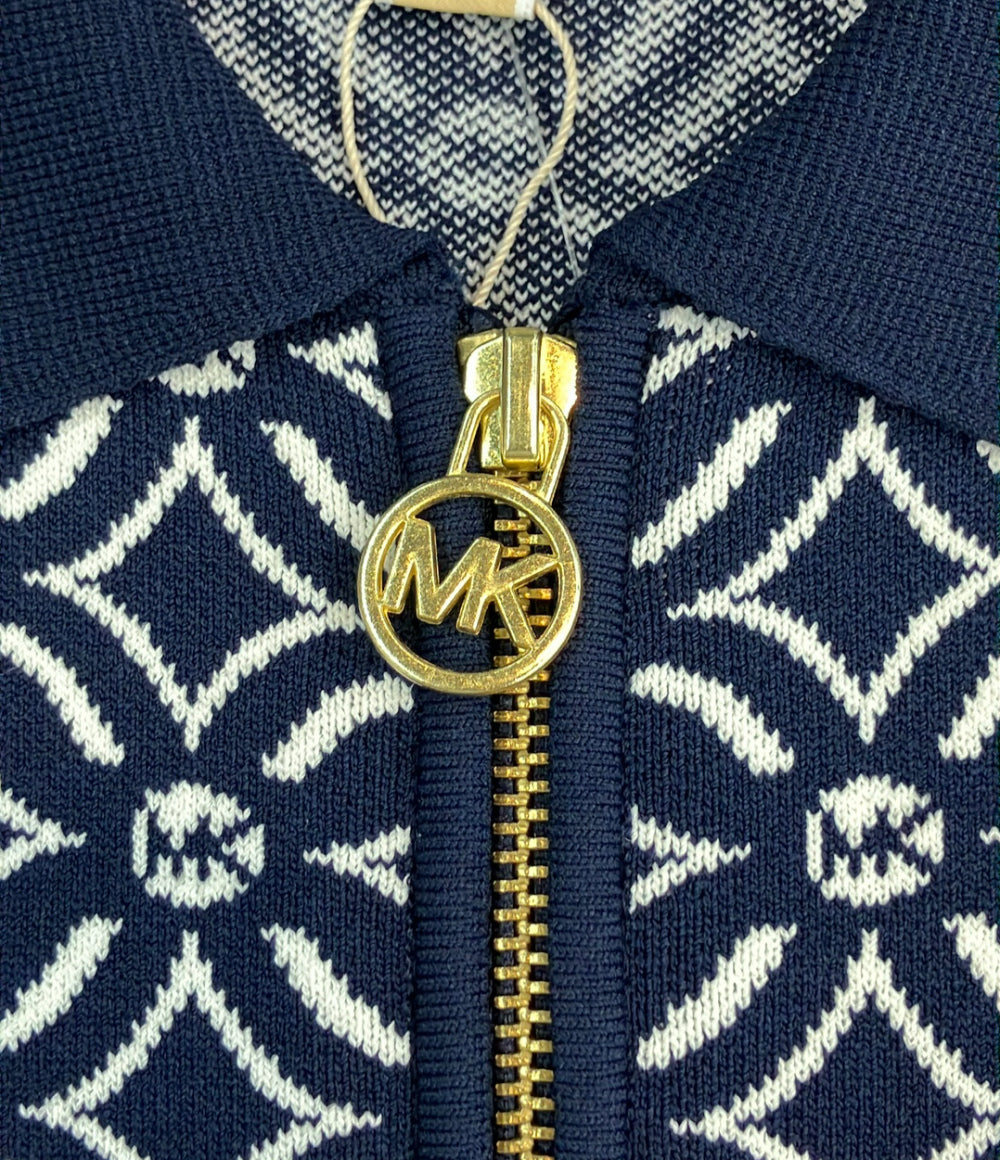 美品 MICHAEL KORS 半袖ニットワンピース JF4820FJL レディース SIZE XS マイケルコース