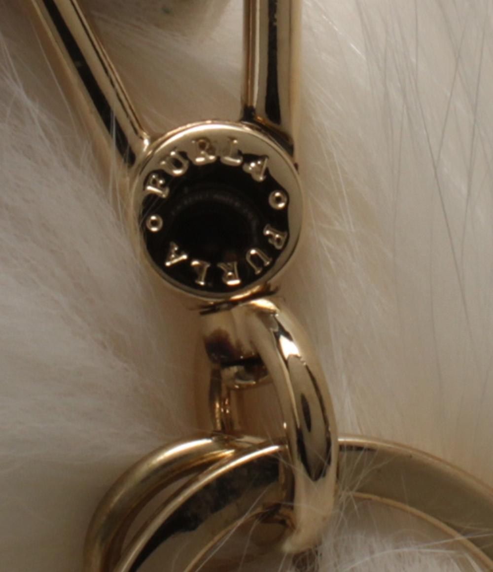 フルラ チャーム ボンボン ファー レディース Furla