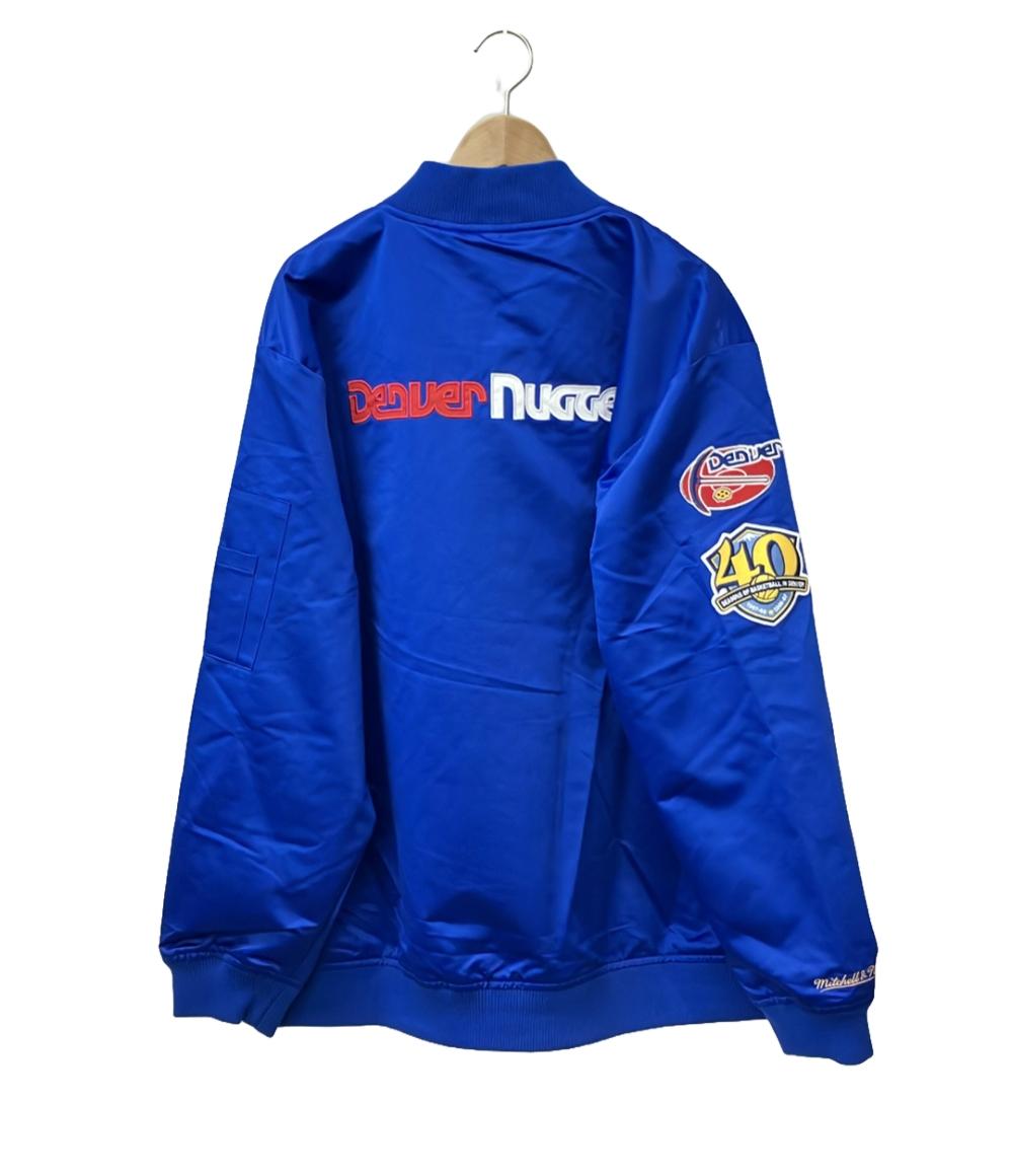 美品 ミッチェル&ネス サテン ボンバージャケット メンズ SIZE 2XL Mitchell & Ness