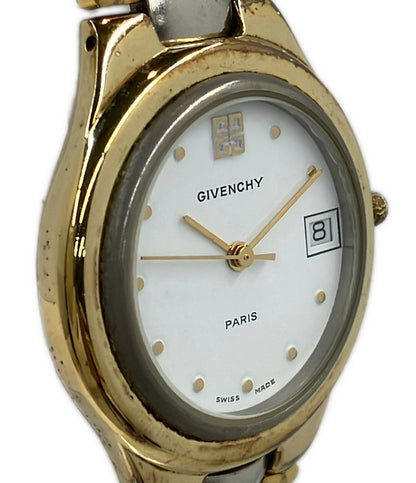 GIVENCHY 腕時計 クオーツ ホワイト メンズ ジバンシィ