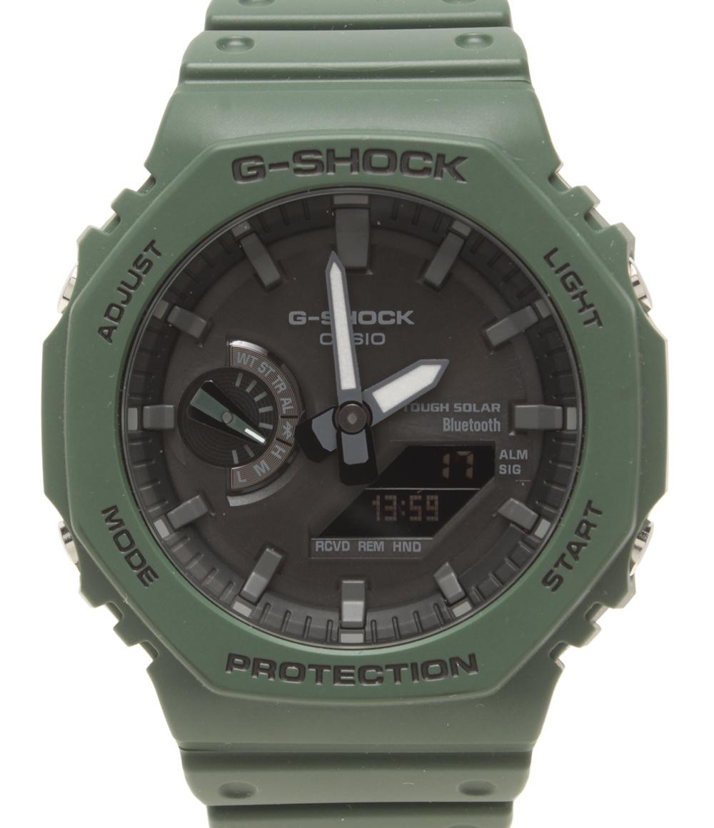 美品 カシオ 腕時計 G-SHOCK ソーラー GA-B2100 メンズ CASIO