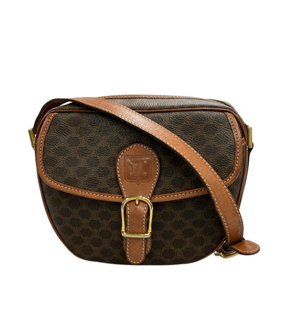 CELINE ミニショルダーバッグ 斜め掛け マカダム レディース セリーヌ