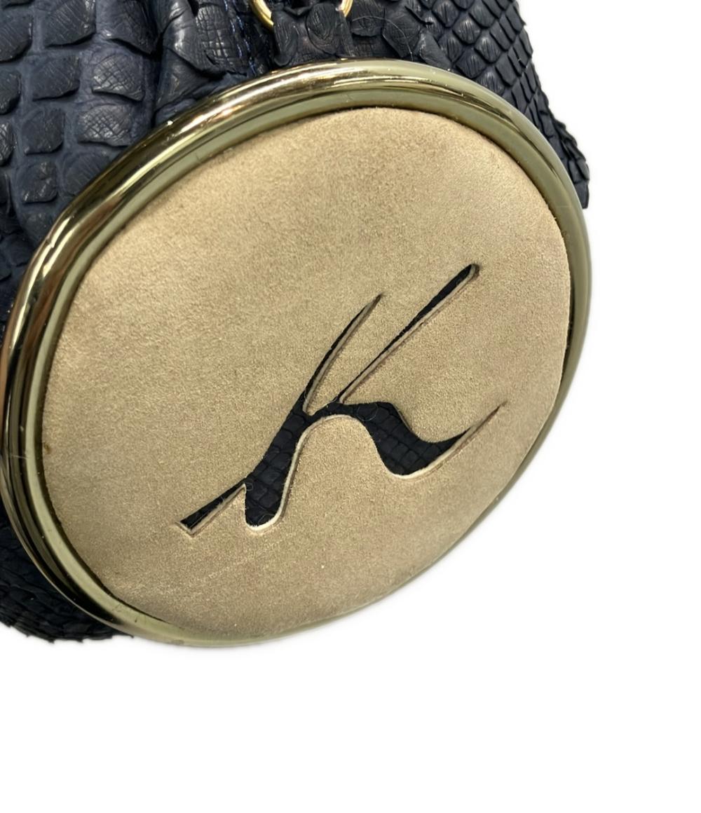 キタムラ フリンジショルダーバッグ 巾着型 レディース Kitamura