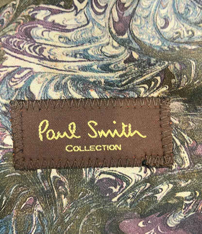 Paul Smith レザーテーラードジャケット ボタン メンズ SIZE L ポール・スミス