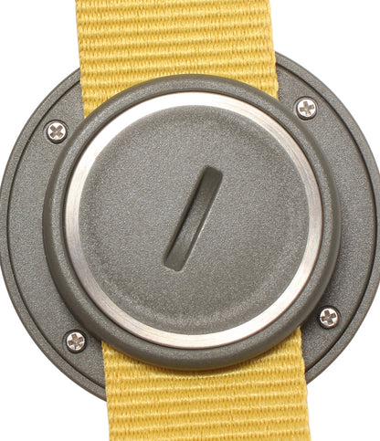 美品 YOT WATCH 腕時計 クオーツ グレー レディース メンズ ヨットウォッチ