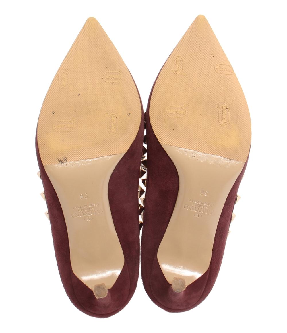 ヴァレンティノ ハイヒール ピンヒール パンプス スタッズ レディース