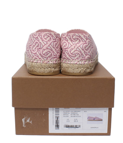 美品 BURBERRY エスパドリーユ レディース SIZE 35 1/2 バーバリー