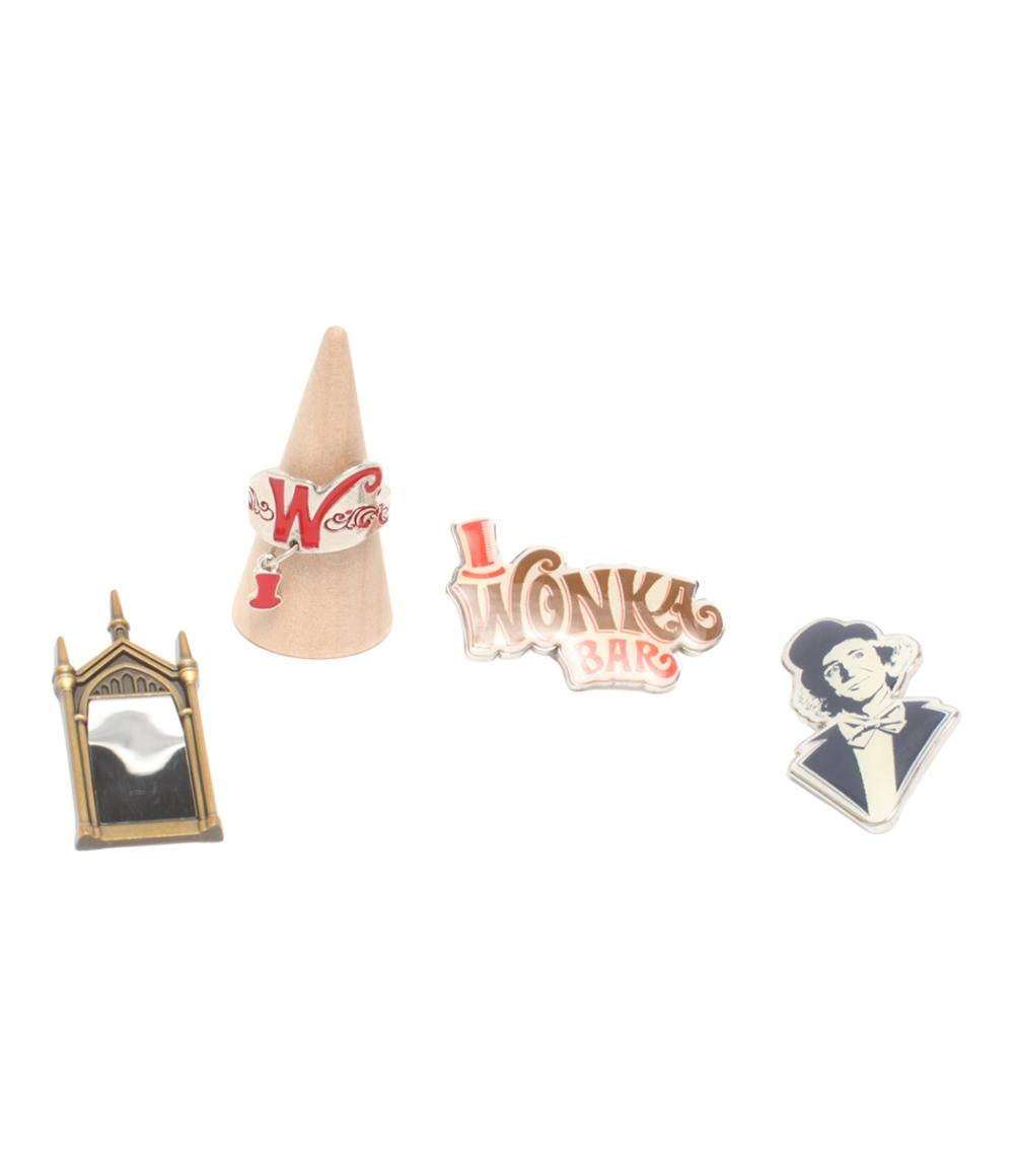 美品 リング 指輪 ピンバッジ ウォンカとチョコレート工場のはじまり ユニセックス