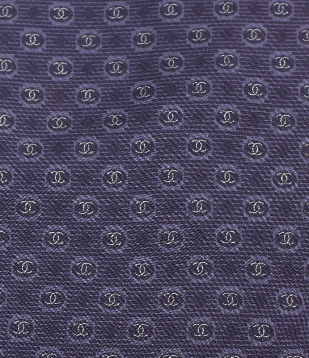 CHANEL ネクタイ シルク100％ ココマーク メンズ シャネル