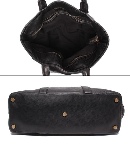 TOM FORD トートバッグ サイドハンドル ヘビーグレインレザー メンズ トムフォード