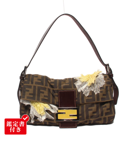 FENDI ハンドバッグ ショルダーバッグ 肩掛け フラワー刺繍 マンマバケット レディース フェンディ