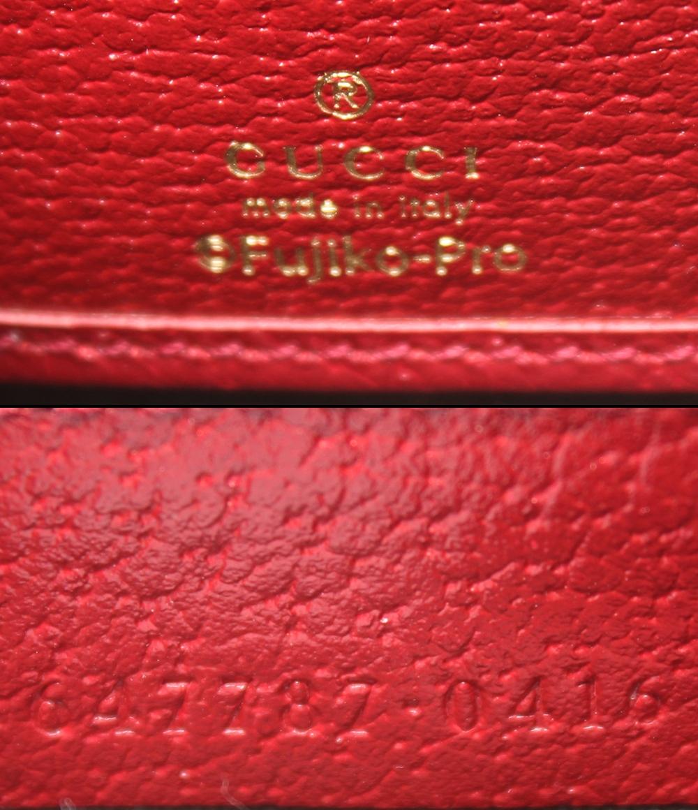 美品 GUCCI ラウンドファスナー長財布 ミニGGスプリーム キャンバス