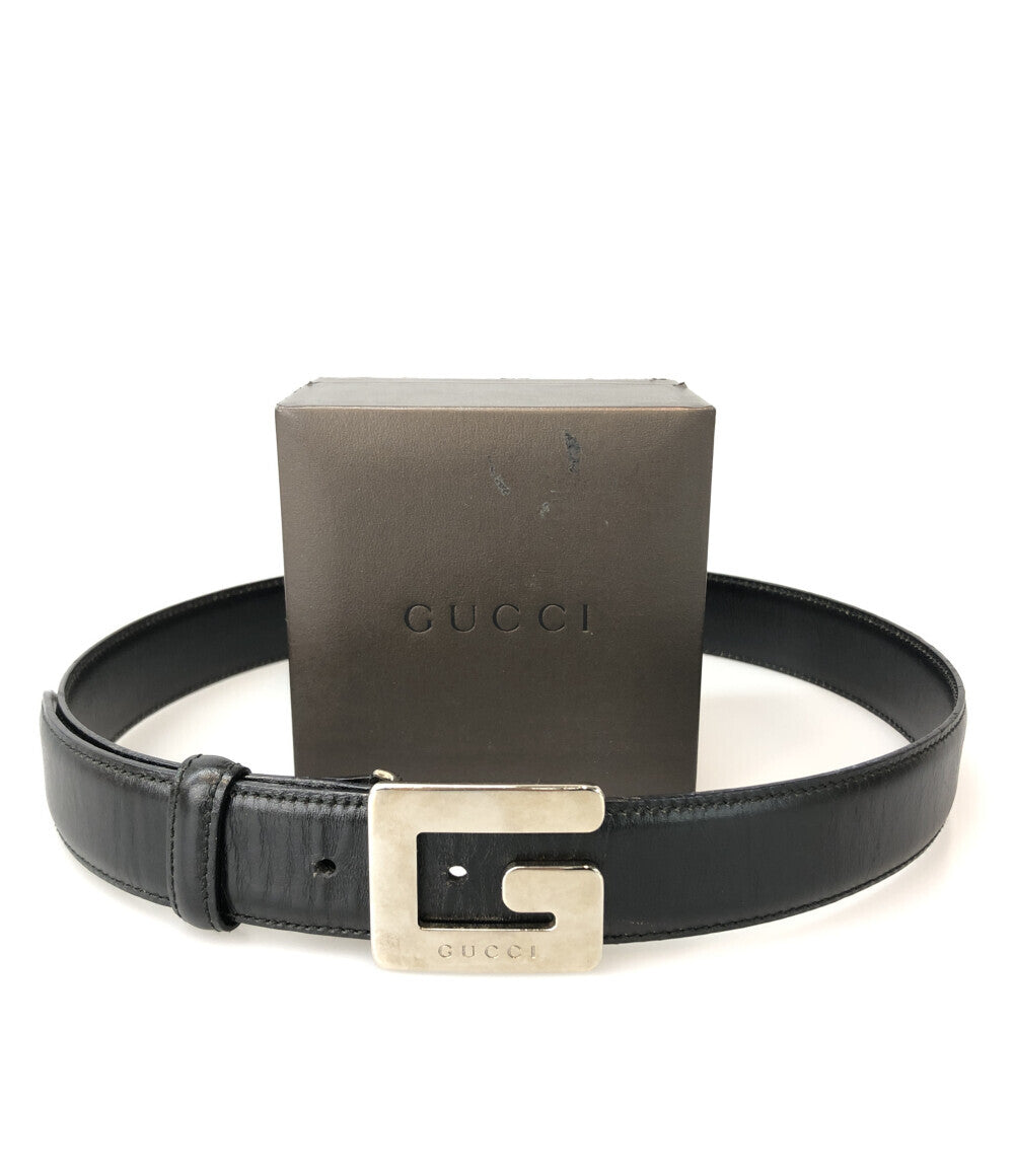 グッチ  ベルト シルバーロゴバックル     037.394.0959 メンズ SIZE 70.28 (複数サイズ) GUCCI