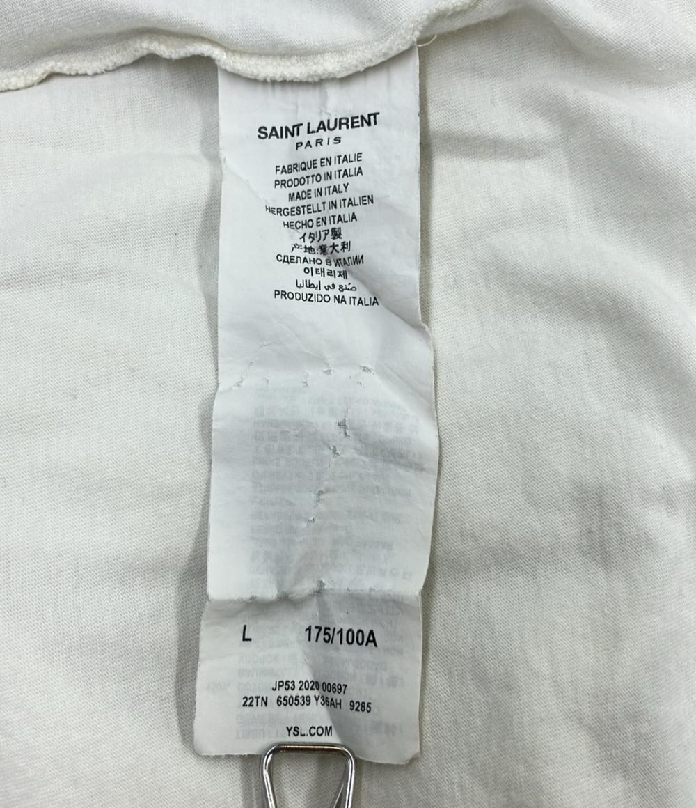 訳あり SAINT LAURENT 半袖Tシャツ サーフィン メンズ SIZE L サンローラン