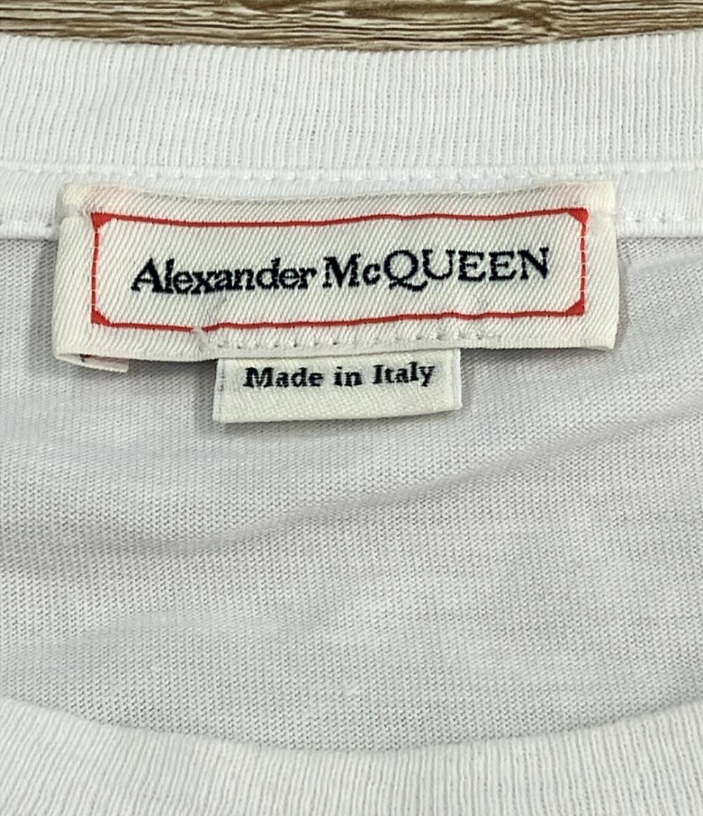 アレキサンダーマックイーン グラフィティペイントロゴTシャツ メンズ SIZE M Alexander McQueen